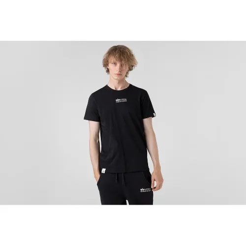 Футболка Alpha Industries Organics EMB T 118529649 - Чорна