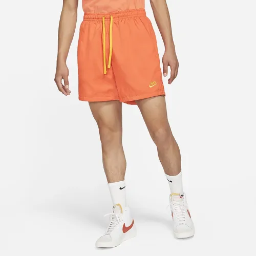 Nike Sportswear мужские Woven Flow шорты Orange