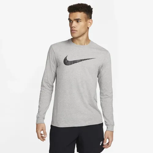 Nike Sportswear мужские Long-Sleeve футболка цвет серый