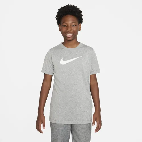 Nike Dri-FIT Legend Big дитячі (для хлопчиків) футболка колір сірий
