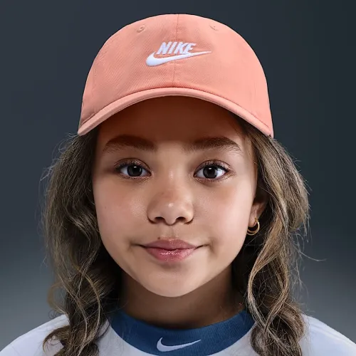 Nike Club детские Unstructuцвет красный Futura Wash Cap Orange