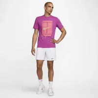 NikeCourt чоловічі Tennis футболка колір фіолетовий