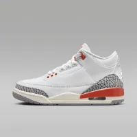 Nike Air Jordan 3 Retro женская Кроссовки цвет белый