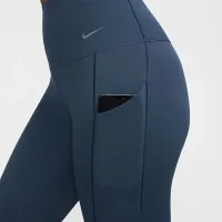 Nike Universa женская Medium-Support С высокой Талией 7/8 лосины с карманамисиний