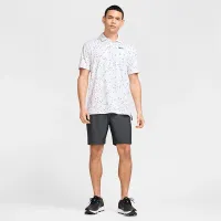 Nike Dri-FIT Tour мужские Floral для гольфа Polo цвет белый