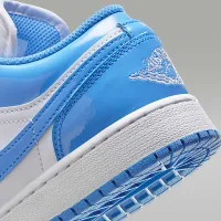 Nike Air Jordan 1 Low SE Big детские Кроссовки цвет белый