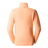 Кофта/футболка The North Face 100 Glacier Full-Zip Fleece 0A855OO041 - оранжевая