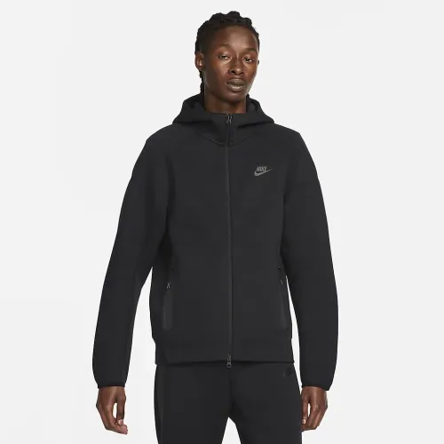 Nike Sportswear Tech Fleece Windrunner чоловічі Full-Zip Толстовка з капюшоном колір чорний