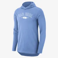UNC чоловічі Nike Dri-FIT College Hooded футболка блакитний