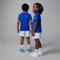 Nike Jordan Little дитячі Baseline 2-Piece Mesh шорти комплект блакитний