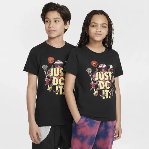 Nike Sportswear Big детские футболка цвет черный