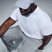 Nike Club мужские Cuffed Brushed Fleece Pants цвет серый
