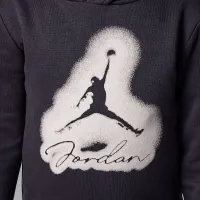 Nike Jordan MVP Toddler 2-Piece Fleece Pullover Толстовка с капюшоном набор цвет черный