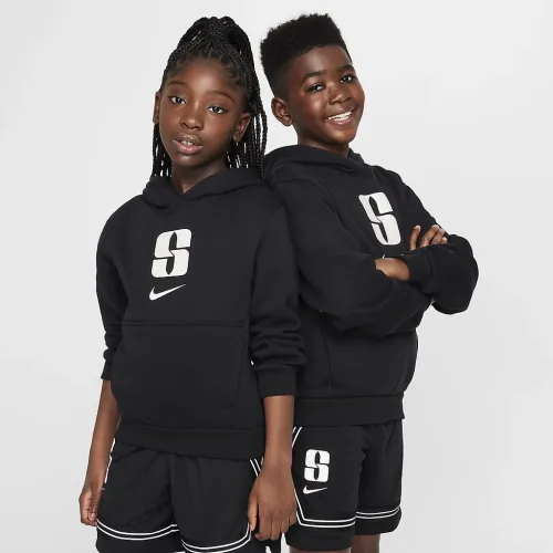 Nike Sabrina Big дитячі Fleece баскетбольні Толстовка з капюшоном колір чорний