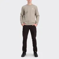 Кофта/футболка Alpha Industries Basic Sweater Small Logo 188307679 - бежевая