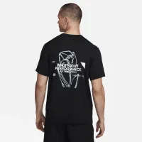 Nike Hyverse мужские Dri-FIT UV Short-Sleeve Versatile Top цвет черный