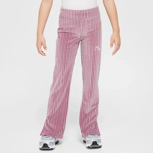 Nike Sportswear Little дитячі Tight Cozy Rib Flaколір червоний Pants колір фіолетовий