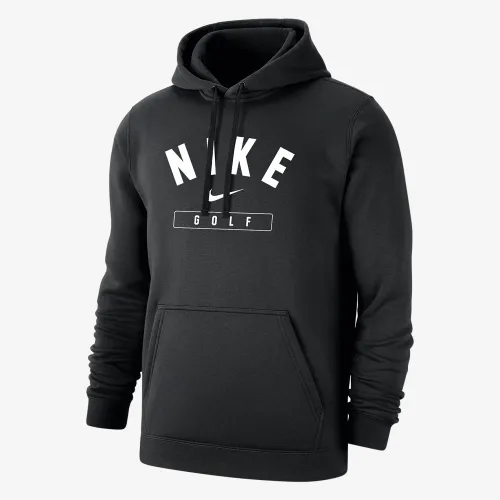 Nike для гольфу чоловічі Pullover Толстовка з капюшоном колір чорний