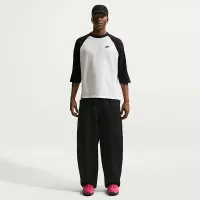 Nike Sportswear Club чоловічі 3/4-Sleeve Raglan Top колір чорний