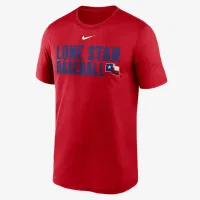 Texas Rangers Local Legend чоловічі Nike Dri-FIT MLB футболка колір червоний