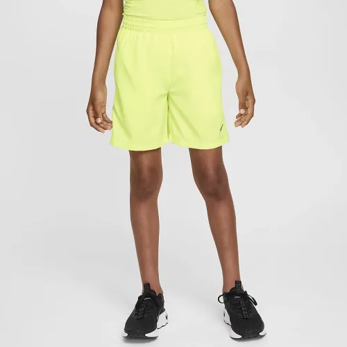 Nike Multi Big дитячі (для хлопчиків) Dri-FIT тренувальні шорти Yellow