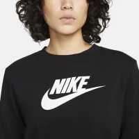 Nike Sportswear Club Fleece женская Logo Crew-Neck свитшот цвет черный