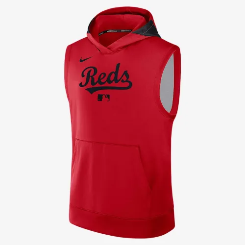 Cincinnati колір червонийs Authentic Collection Men’s Nike Dri-FIT MLB Sleeveless Pullover Толстовка з капюшоном колір червоний