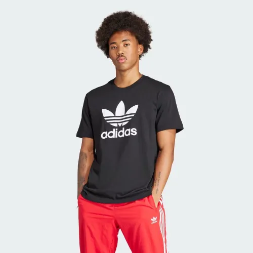 Футболка adidas Originals Adicolor Outline Trefoil IU2364 -  Черная