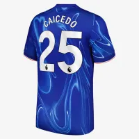 Мойсес Caicedo Chelsea 2024/25 Stadium Home чоловічі Nike Dri-FIT Soccer Jersey блакитний
