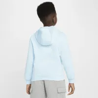 Nike Sportswear Club Fleece Big детские Толстовка с капюшоном синий