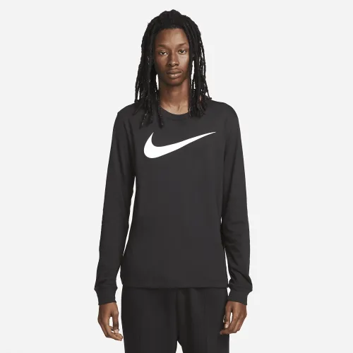 Nike Sportswear мужские Long-Sleeve футболка цвет черный