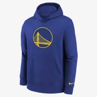 Golden State Warriors Essential Big детские Nike NBA Pullover Толстовка с капюшоном синий