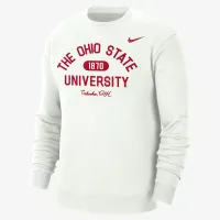 Ohio State мужские Nike College Crew-Neck Top цвет белый
