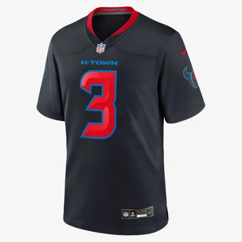Tank Dell Houston Texans чоловічі Nike NFL Game Football Jersey блакитний