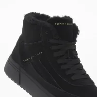 Кросівки Tommy Hilfiger Suede Vulc Winter Sneaker Hi FW0FW08108-BDS - Чорні