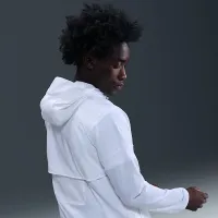 Nike Impossibly Light чоловічі Hooded Running Куртка колір білий