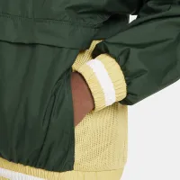 Nike Big детские (для мальчиков) Repel Long-Sleeve 1/2-Zip Куртка цвет зеленый