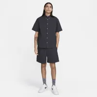 Nike Life чоловічі Short-Sleeve Seersucker Button-Down Shirt колір сірий
