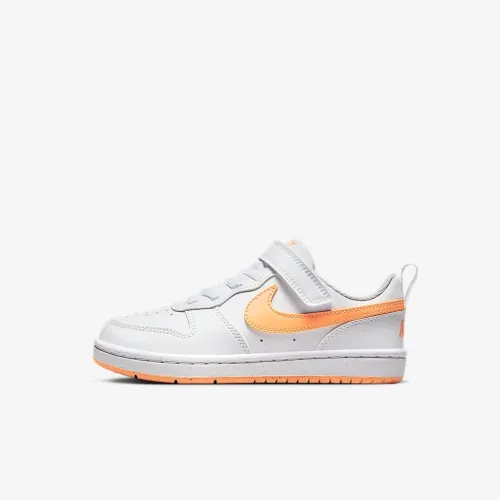 Nike Court Borough Low Recraft Little детские Кроссовки цвет белый