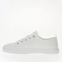 Кроссовки Tommy Hilfiger Vulc Canvas FW0FW08063-YBS - Белые