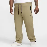 Nike Tech мужские Fleece Open-Hem Pants цвет коричневый