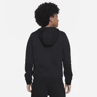 Nike Air Big детские Pullover Толстовка с капюшоном цвет черный