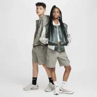 Nike Sportswear City Utility Big детские Cargo шорты цвет серый