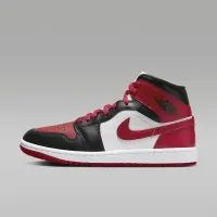 Nike Air Jordan 1 Mid жіноча Кросівки колір чорний