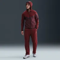 Nike Tech чоловічі Open-Hem Fleece Pants колір червоний