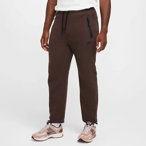 Nike Tech чоловічі Fleece Open-Hem Pants колір коричневий