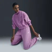Nike Sportswear Club Fleece жіноча Mid-Rise оверсайз Sweatpants Pink