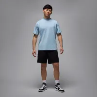 Nike Jordan Sport чоловічі Mock-Neck для гольфу футболка блакитний