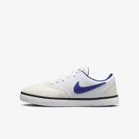 Nike SB Check Canvas Big дитячі Skate Кросівки колір білий
