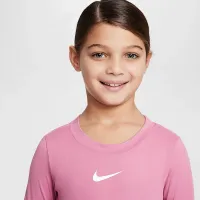 Nike Dri-FIT All Day Play Little детские Hemmed футболка Pink